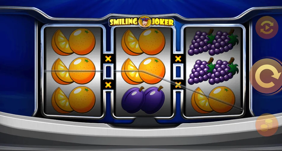 Play Smiling Joker Slot — Classic 3x3 Fruit Machine by Apollo Games